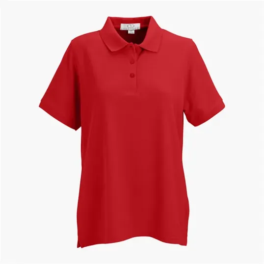 Vantage Women's Soft-Blend Double-Tuck Pique Polo — view 36
