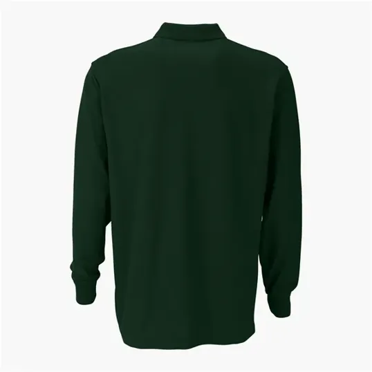Vantage Long Sleeve Soft-Blend Double-Tuck Pique Polo — view 8