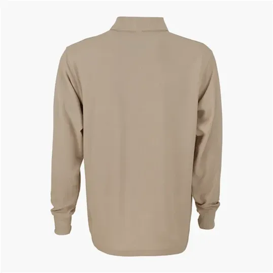 Vantage Long Sleeve Soft-Blend Double-Tuck Pique Polo — view 22