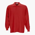 Vantage Long Sleeve Soft-Blend Double-Tuck Pique Polo — view 12