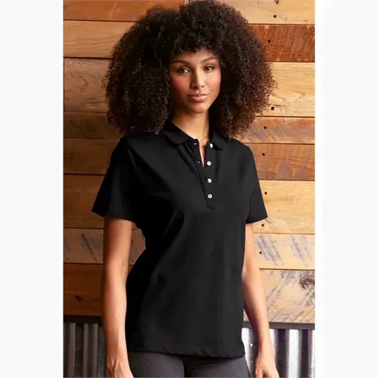 Women's Perfect Polo® by Vantage — Fine-Gauge Pique Shirt — view 60