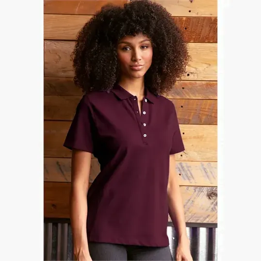 Women's Perfect Polo® by Vantage — Fine-Gauge Pique Shirt — view 64