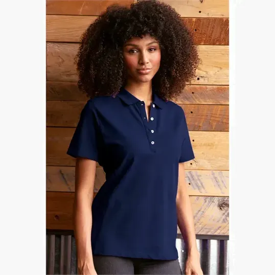 Women's Perfect Polo® by Vantage — Fine-Gauge Pique Shirt — view 70