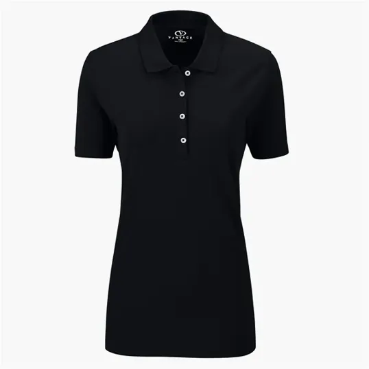 Women's Perfect Polo® by Vantage — Fine-Gauge Pique Shirt — view 5