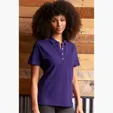 Women's Perfect Polo® by Vantage — Fine-Gauge Pique Shirt — view 67