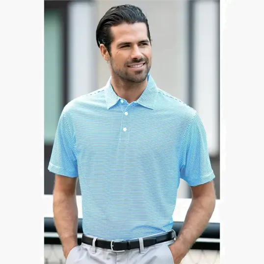 Vansport Pro Tonal Micro-Stripe Polo — view 29