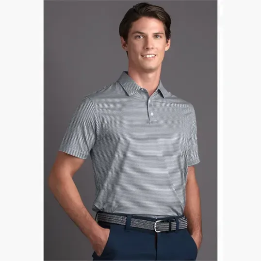 Vansport Pro Tonal Micro-Stripe Polo — view 31