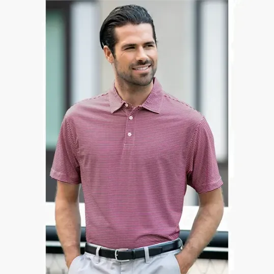 Vansport Pro Tonal Micro-Stripe Polo — view 33