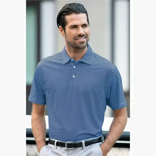 Vansport Pro Tonal Micro-Stripe Polo — view 35