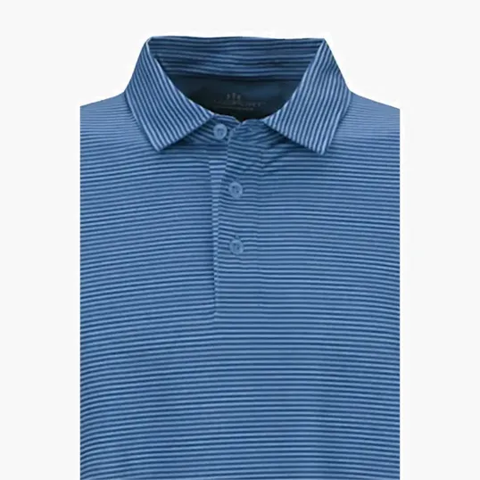 Vansport Pro Tonal Micro-Stripe Polo — view 36