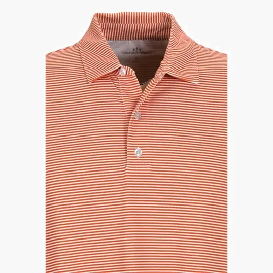 Vansport Pro Tonal Micro-Stripe Polo — view 38