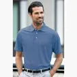 Vansport Pro Tonal Micro-Stripe Polo — view 35