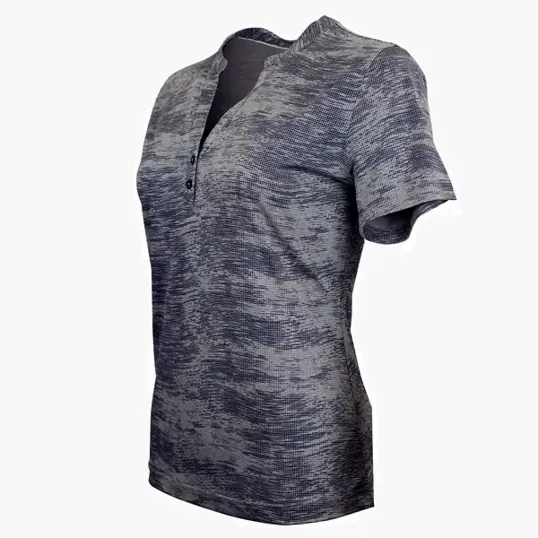 Vansport Women's Pro Digi Print Polo — view 6