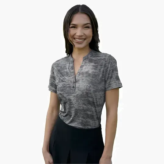 Vansport Women's Pro Digi Print Polo — view 9
