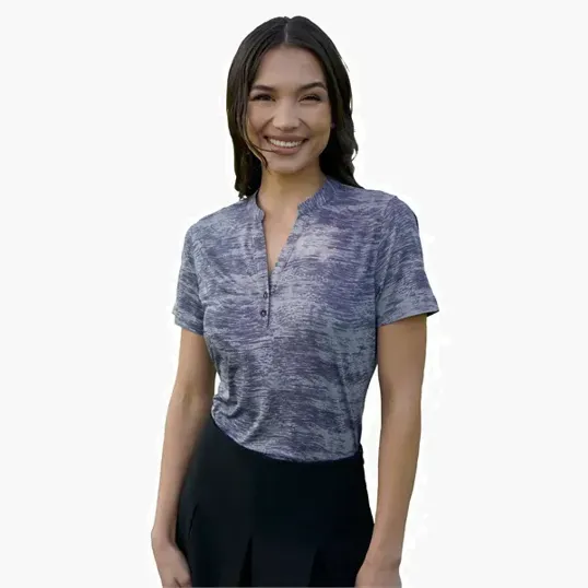 Vansport Women's Pro Digi Print Polo — view 10