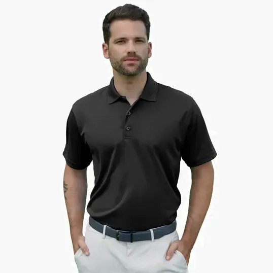 Omega Solid Mesh Tech Polo — view 81