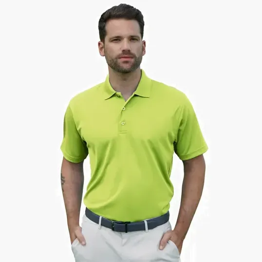 Omega Solid Mesh Tech Polo — view 84