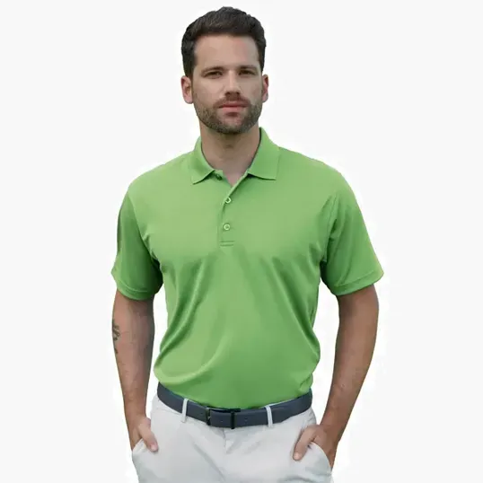 Omega Solid Mesh Tech Polo — view 91
