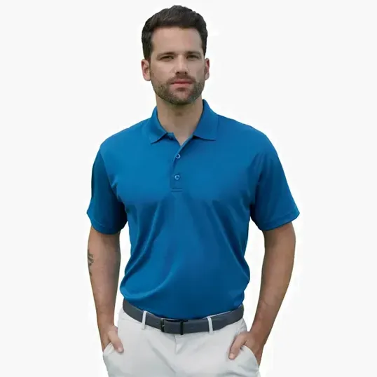 Omega Solid Mesh Tech Polo — view 96