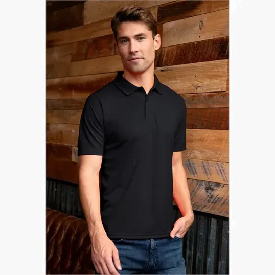 Omega Solid Mesh Tech Polo — view 105
