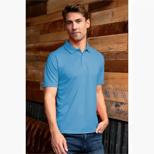 Omega Solid Mesh Tech Polo — view 109