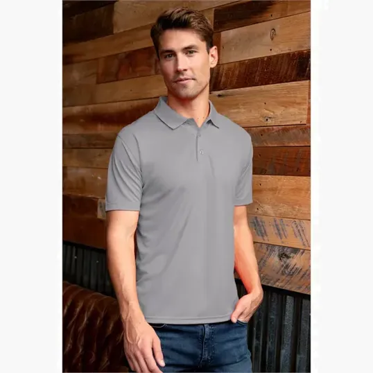 Omega Solid Mesh Tech Polo — view 113