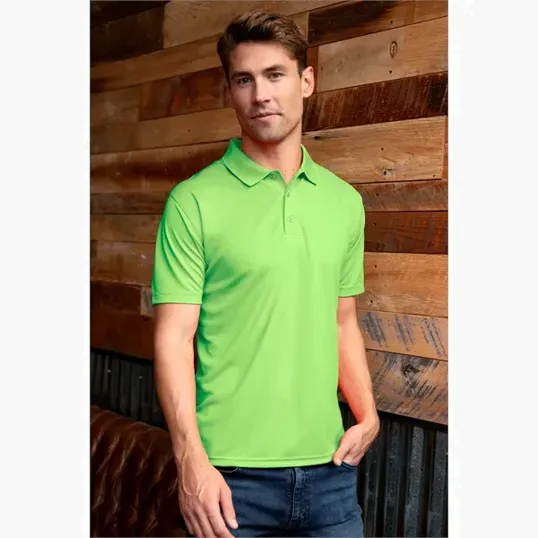 Omega Solid Mesh Tech Polo — view 115