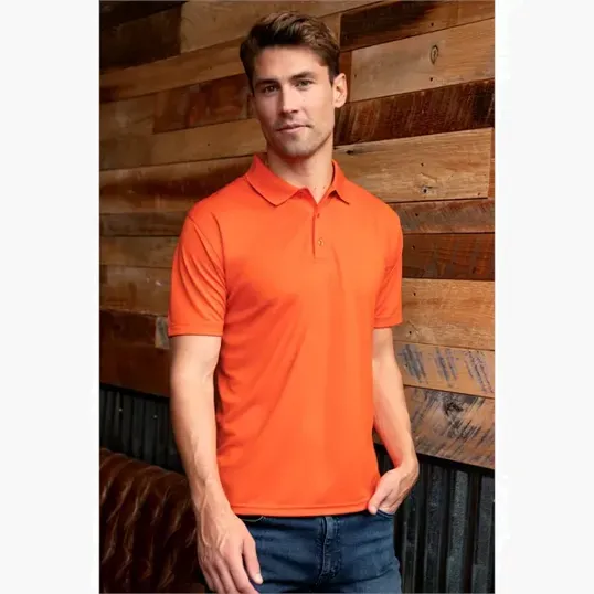 Omega Solid Mesh Tech Polo — view 118