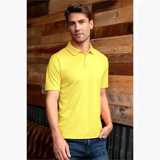 Omega Solid Mesh Tech Polo — view 123