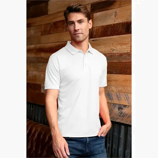 Omega Solid Mesh Tech Polo — view 125