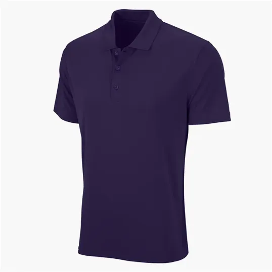 Omega Solid Mesh Tech Polo — view 3