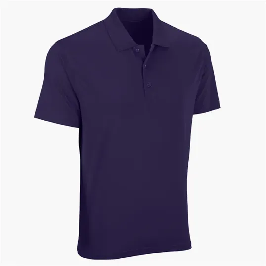 Omega Solid Mesh Tech Polo — view 4