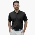 Omega Solid Mesh Tech Polo — view 81