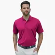 Omega Solid Mesh Tech Polo — view 82