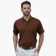 Omega Solid Mesh Tech Polo — view 83