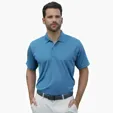 Omega Solid Mesh Tech Polo — view 85