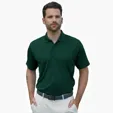 Omega Solid Mesh Tech Polo — view 86
