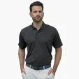 Omega Solid Mesh Tech Polo — view 87