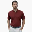 Omega Solid Mesh Tech Polo — view 88