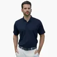 Omega Solid Mesh Tech Polo — view 93