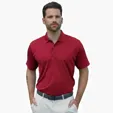 Omega Solid Mesh Tech Polo — view 98