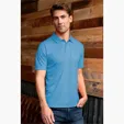 Omega Solid Mesh Tech Polo — view 109