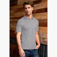 Omega Solid Mesh Tech Polo — view 113