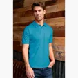 Omega Solid Mesh Tech Polo — view 114