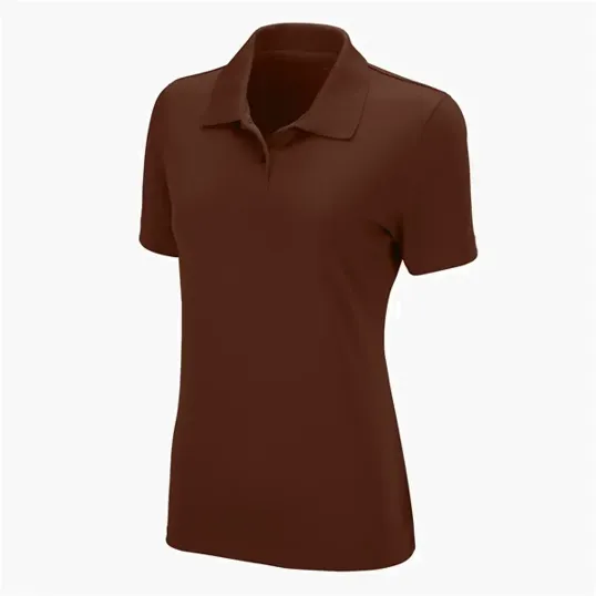 Women's Omega Solid Mesh Tech Polo by Vansport — view 5