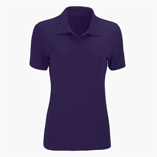Women's Omega Solid Mesh Tech Polo by Vansport — view 8