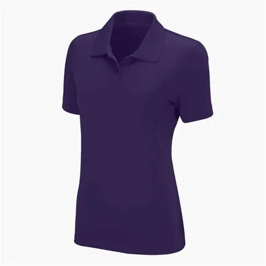 Women's Omega Solid Mesh Tech Polo by Vansport — view 9
