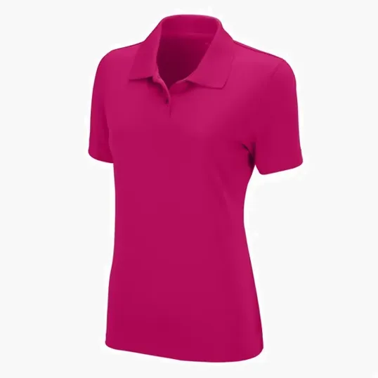 Women's Omega Solid Mesh Tech Polo by Vansport — view 15