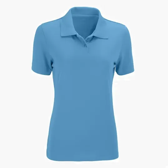 Women's Omega Solid Mesh Tech Polo by Vansport — view 22