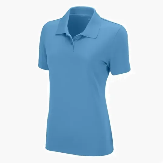 Women's Omega Solid Mesh Tech Polo by Vansport — view 23